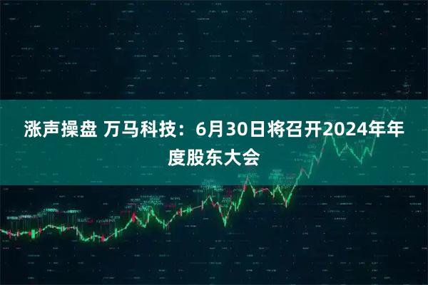 涨声操盘 万马科技：6月30日将召开2024年年度股东大会
